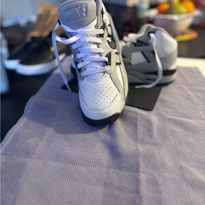 Nike White and Black Athletic Shoes